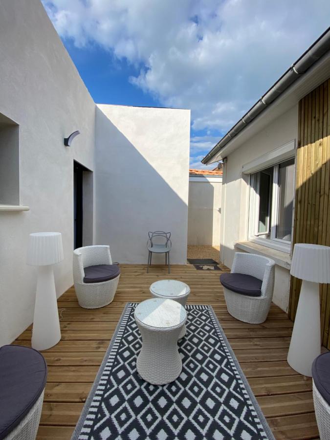 Calme Et Ensoleillee Maison Au Pied De La Plage Entre St Palais Sur Mer Et Royan Vaux-sur-Mer Luaran gambar